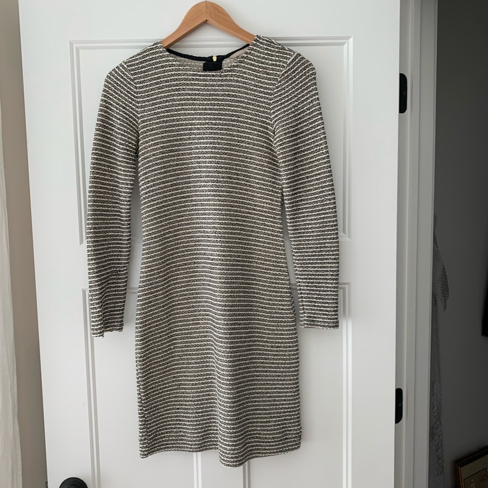 Metallic mini dress